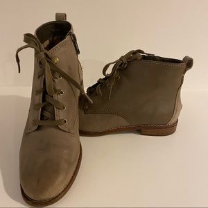 Sperry Top Sider Ankle Booties Women's Size 7 M Clay Colored